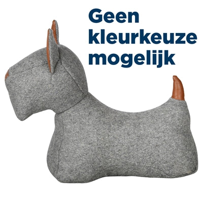 Afbeelding laden in galerijviewer, Deurstopper hond vilt pu assorti
