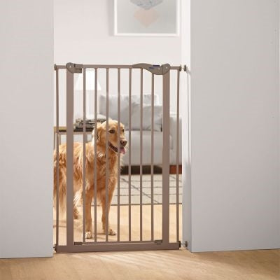 Afbeelding laden in galerijviewer, Savic Dog barrier afsluithek met kleine deur grijs
