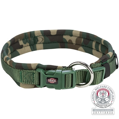 Afbeelding laden in galerijviewer, Trixie Halsband hond mimetico extra breed met neopreen camouflage
