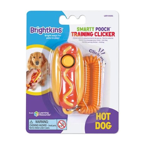 Afbeelding laden in galerijviewer, Brightkins Smarty pooch training clicker hotdog
