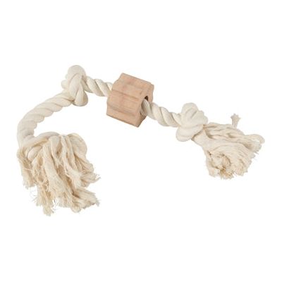 Afbeelding laden in galerijviewer, Zolux Wild flostouw met hout 3 knoop
