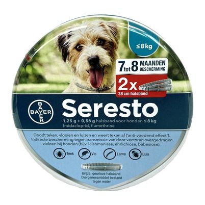 Afbeelding laden in galerijviewer, Bayer Seresto tekenen vlooienband hond
