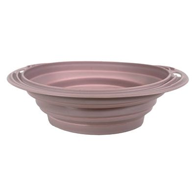 Afbeelding laden in galerijviewer, Happy pet Mad about pets voerbak drinkbak opvouwbaar blush roze
