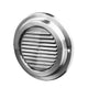 Ventilatierooster rond RVS 125 mm