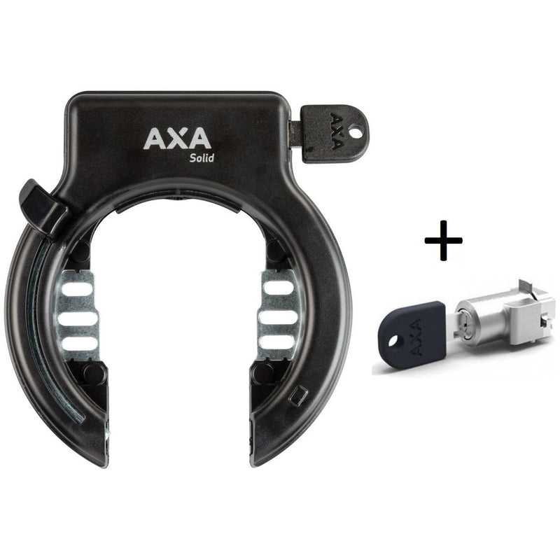 Afbeelding laden in galerijviewer, Axa Ringslot Solid Plus + accuslot Steps 8035
