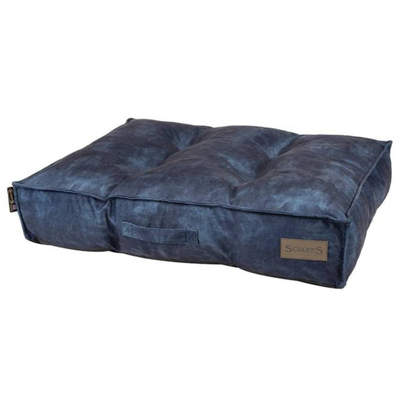 Afbeelding laden in galerijviewer, Scruffs Tramps Scruffs Tramps Hondenkussen Kensington maat M 80x60 cm marineblauw
