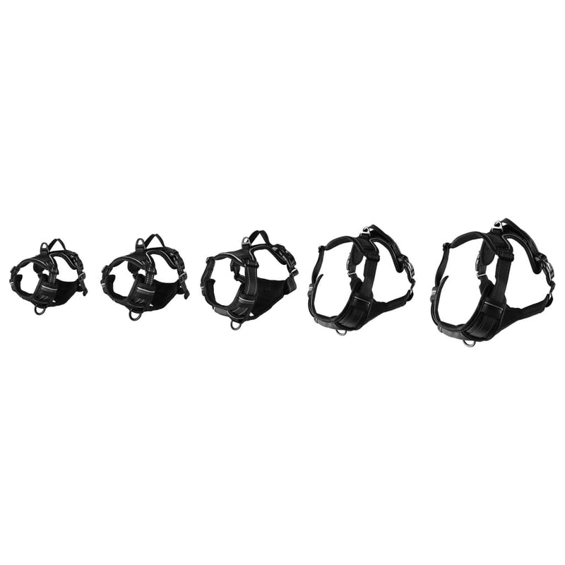 Afbeelding laden in galerijviewer, FLAMINGO FLAMINGO Hondentuig Balou S 40-55 cm 20 mm zwart

