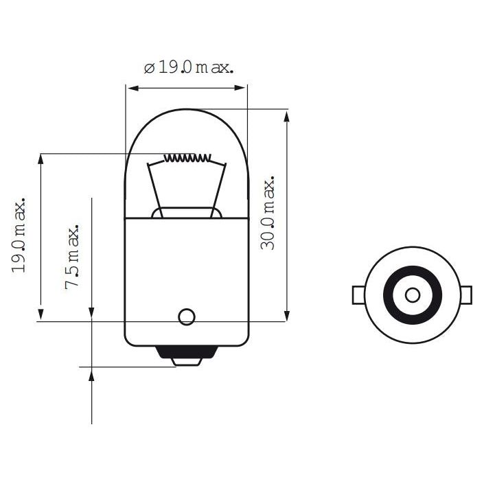 Afbeelding laden in galerijviewer, Bosma Lamp 6V-10W BA15S
