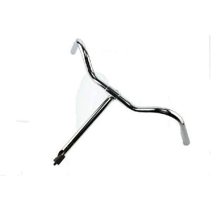 Humpert stuur 30cm chroom vast