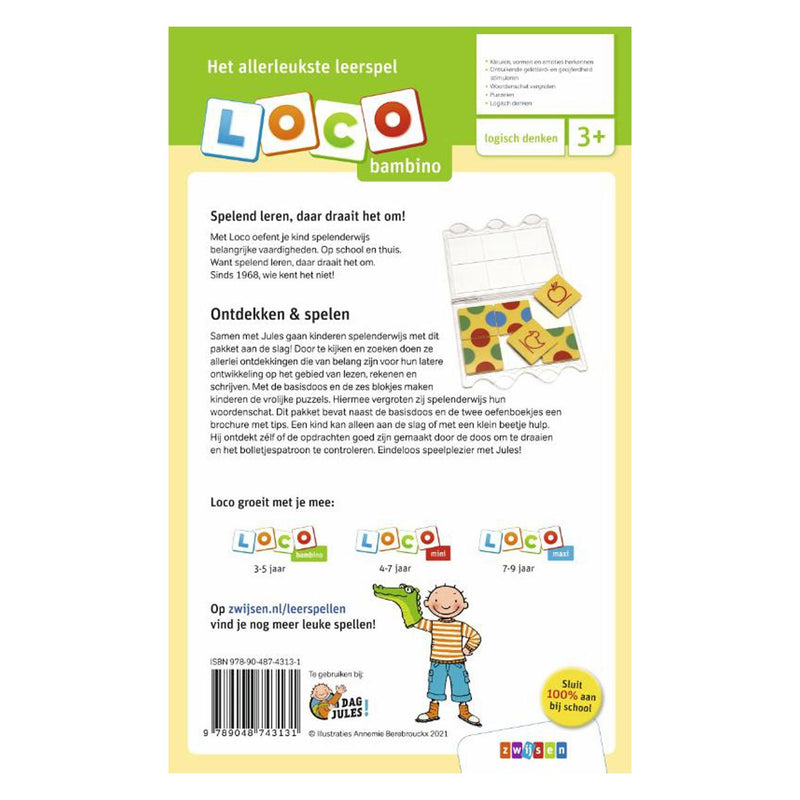 Afbeelding laden in galerijviewer, Loco Bambino Pakket Jules Ontdekken en Spelen (3-5 jaar)
