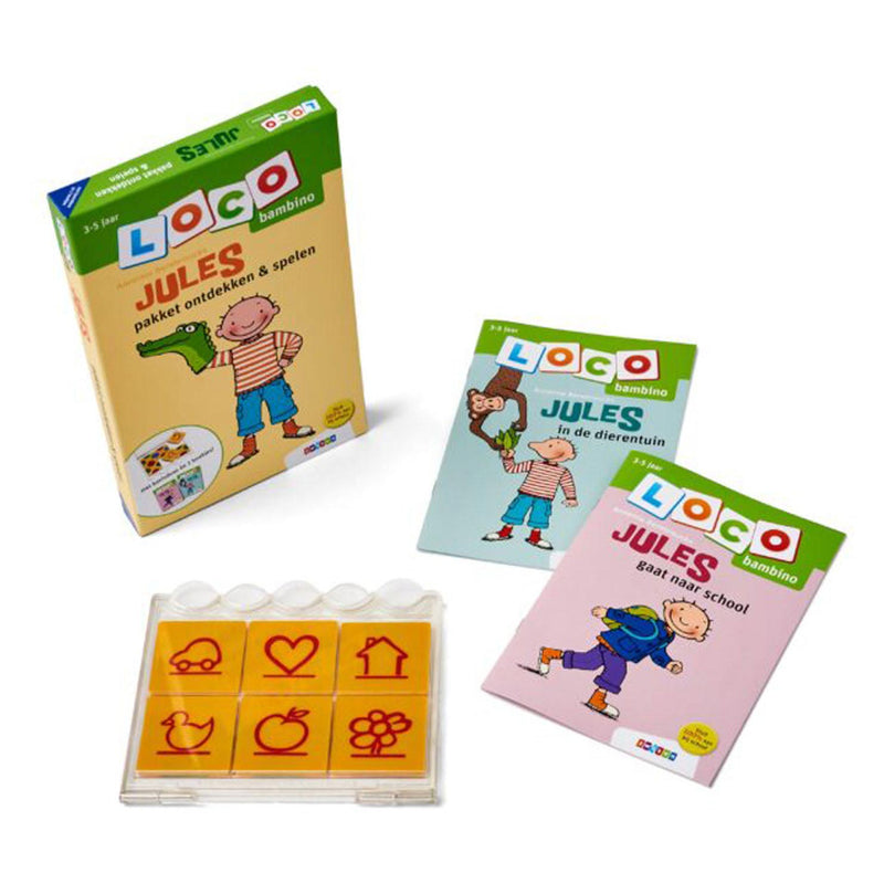 Afbeelding laden in galerijviewer, Loco Bambino Pakket Jules Ontdekken en Spelen (3-5 jaar)
