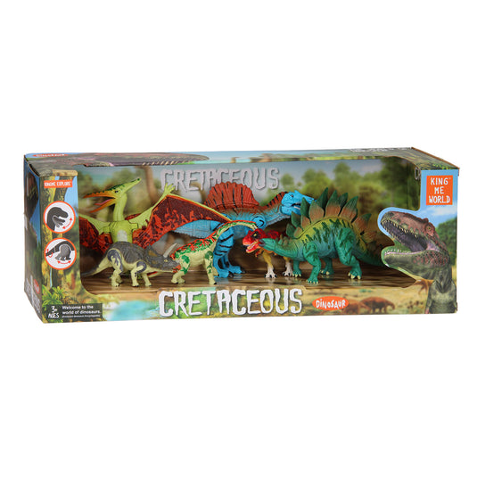 Dino speelset groot, 6dlg.