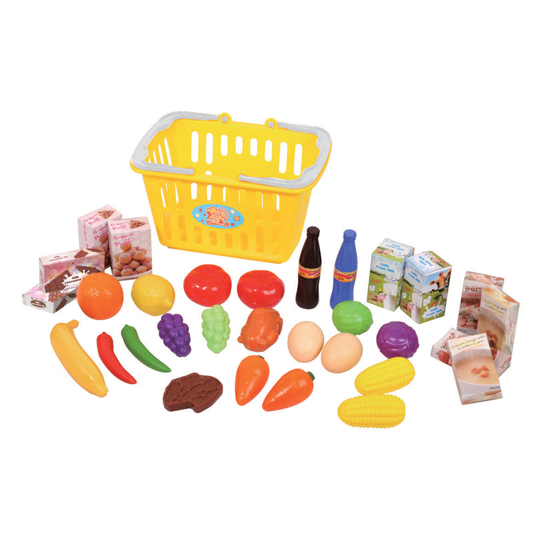 Afbeelding laden in galerijviewer, Play Mandje met Boodschappen
