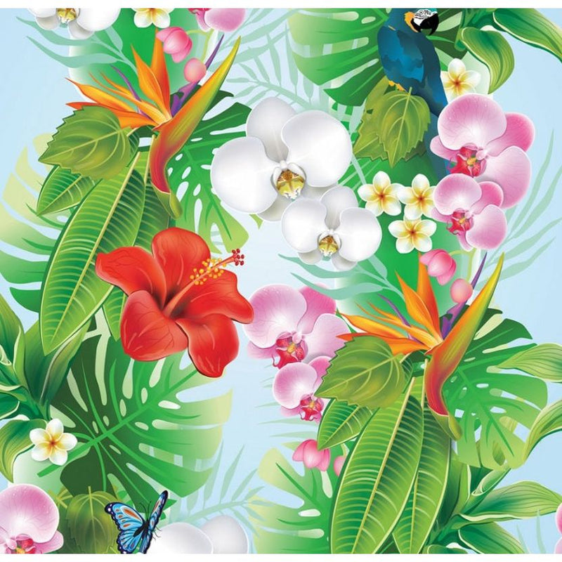 Afbeelding laden in galerijviewer, Bikecap Zadeldek Tropical Flower
