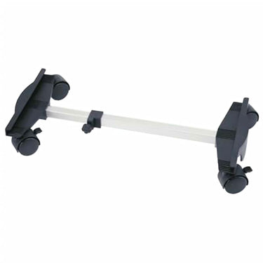 Qlima Qlima Kachelwagentje Chariot 35-57,5 cm zwart en zilverkleurig