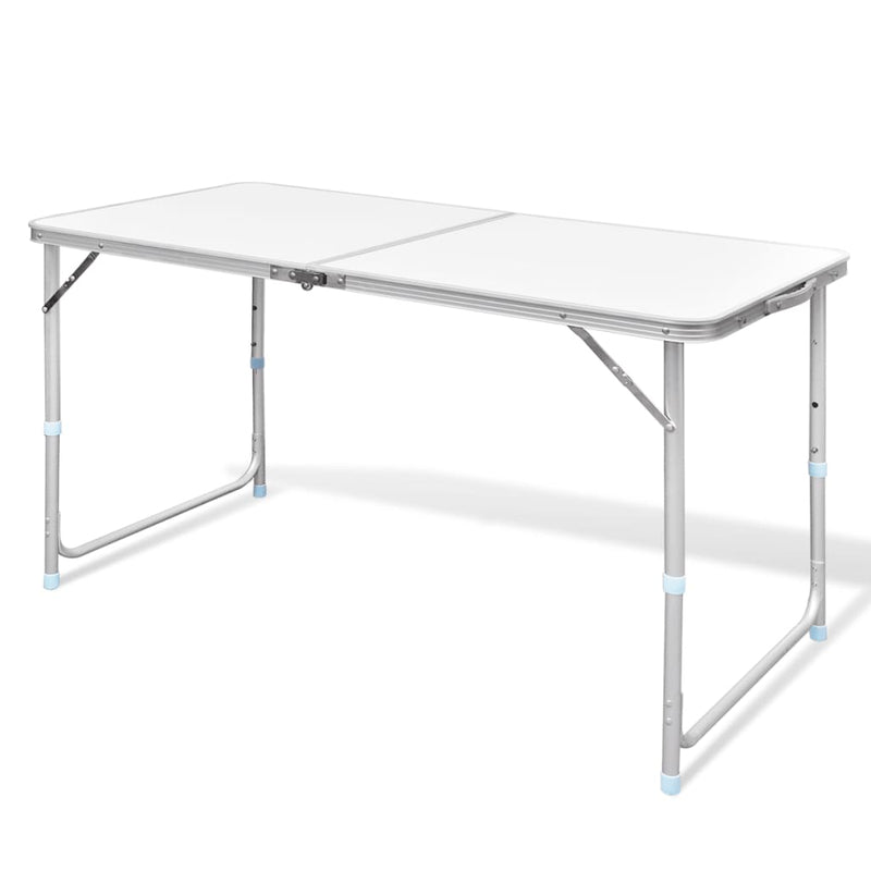 Afbeelding laden in galerijviewer, VidaXL Campingtafel inklapbaar en verstelbaar 120x60 cm aluminium
