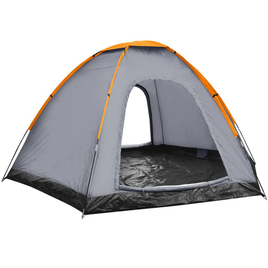 VidaXL Tent 6-persoons grijs