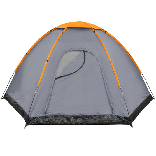 VidaXL Tent 6-persoons grijs