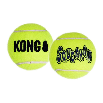 Afbeelding laden in galerijviewer, Kong Squeakair tennisbal geel met piep
