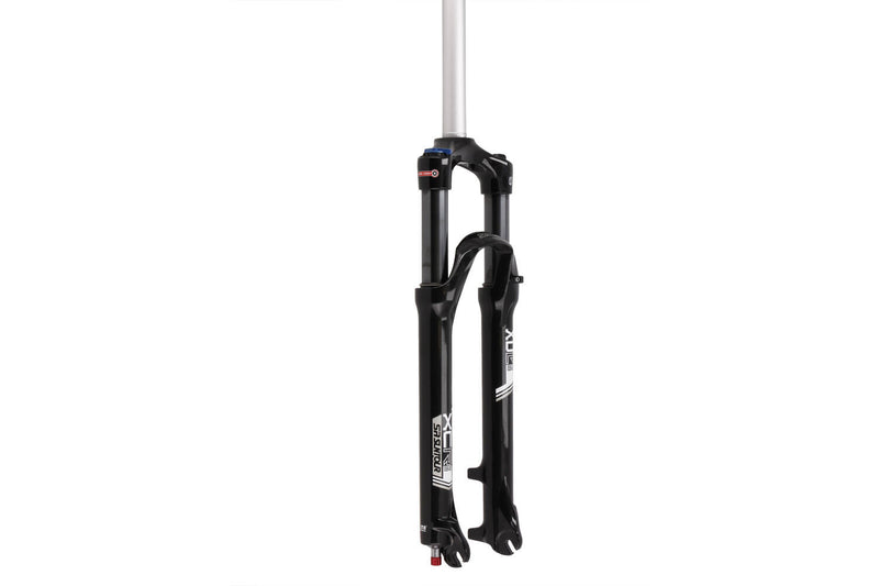 Afbeelding laden in galerijviewer, SrSuntour Suntour xcr32-air voorvork 27,5 1 1 8 lor qr 100mm zwart

