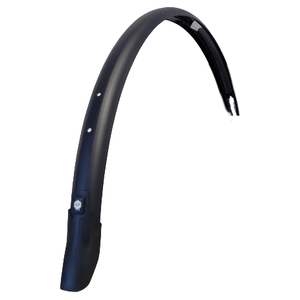 Sks Achterspatbord 28 inch kunststof 45 mm mat zwart