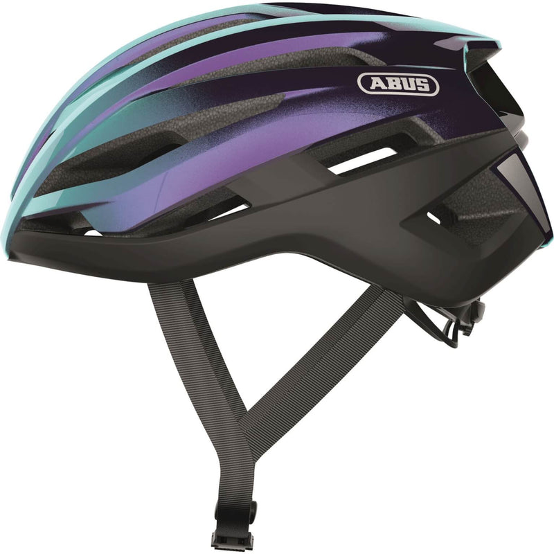 Afbeelding laden in galerijviewer, Abus Helm StGoudmChaser flipflop purple M 54-58cm
