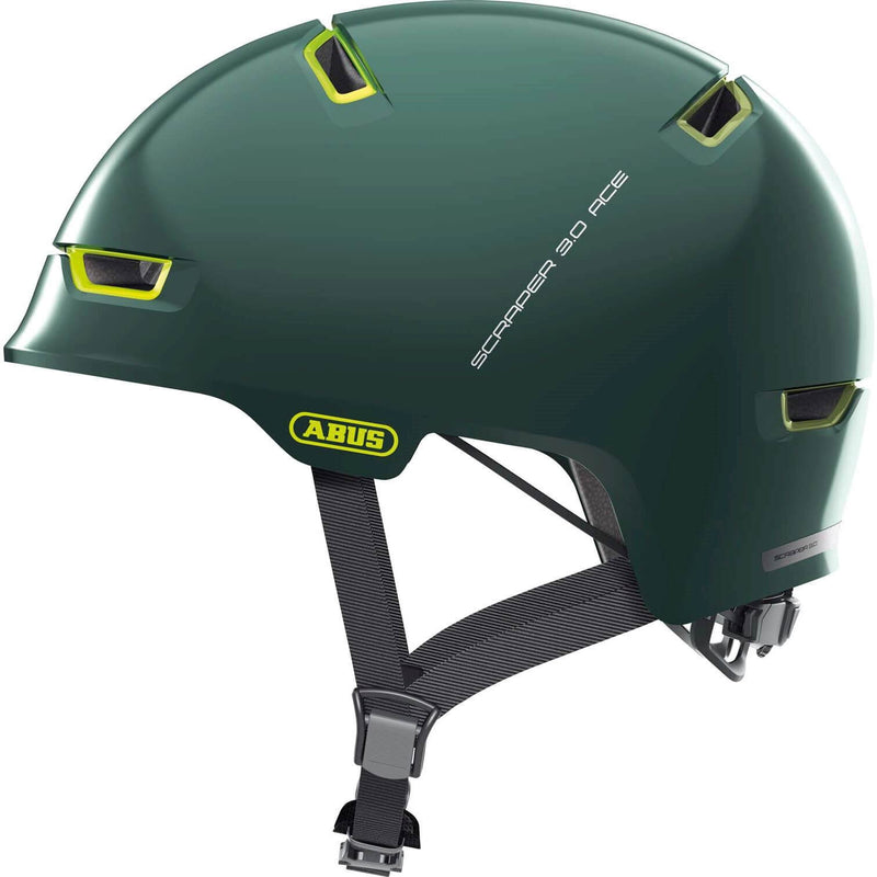 Afbeelding laden in galerijviewer, Abus Helm Scraper 3.0 ACE ivy Groen M 54-58cm
