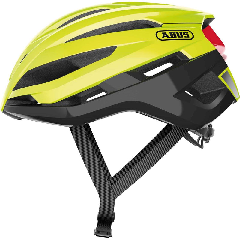 Afbeelding laden in galerijviewer, Abus Helm StGoudmChaser neon Geel S 51-55cm
