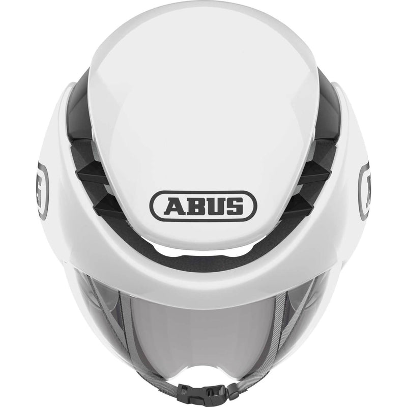 Afbeelding laden in galerijviewer, Abus Helm GameChanger TT shiny Wit L 58-61cm
