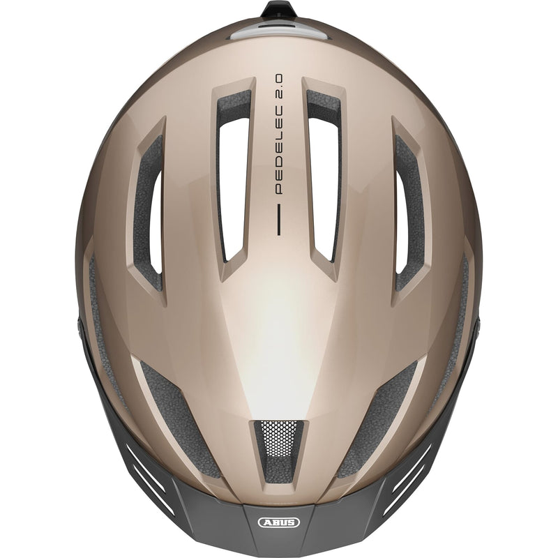 Afbeelding laden in galerijviewer, Abus Helm Pedelec 2.0 champagne Goud L 56-62cm
