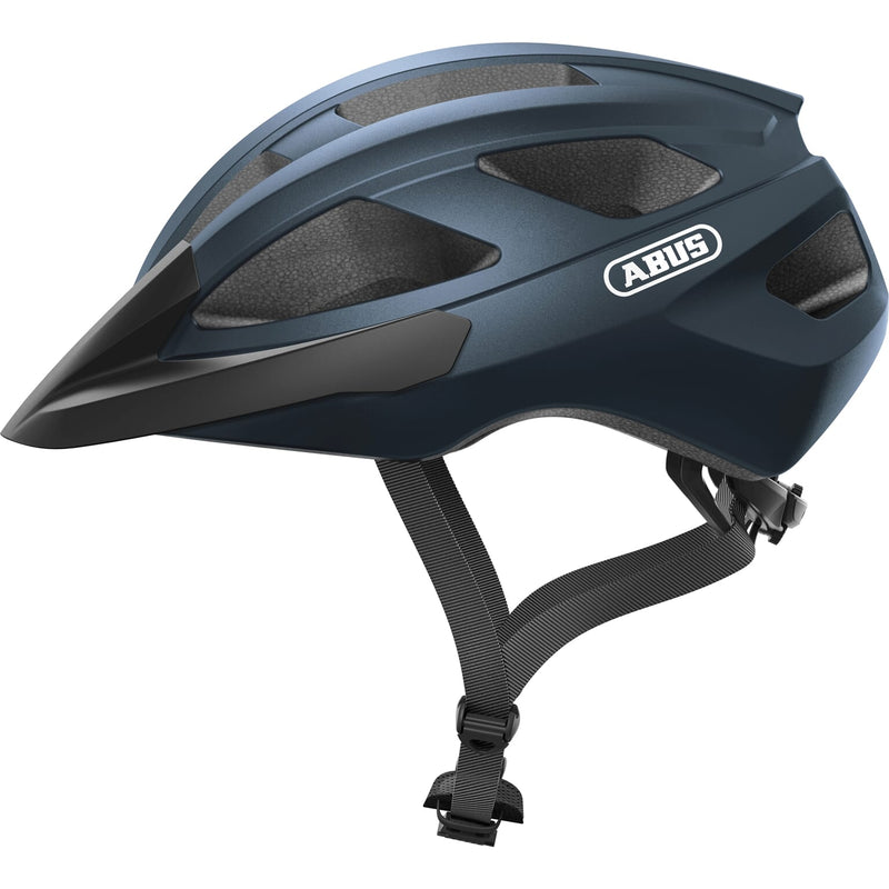 Afbeelding laden in galerijviewer, Abus Helm MacatGoud matt Blauw S 51-55cm
