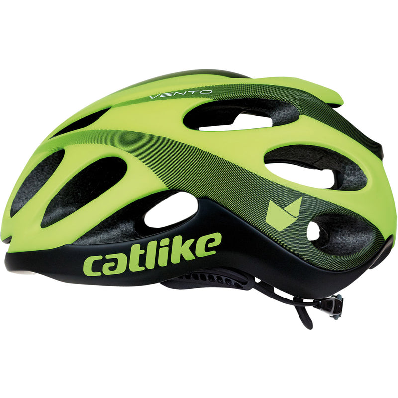 Afbeelding laden in galerijviewer, Catlike racehelm vento maat l 58-60cm fluo mat
