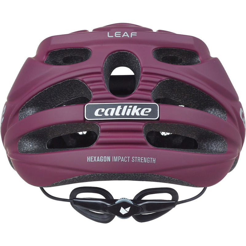 Afbeelding laden in galerijviewer, Catlike mtb helm leaf maat m 55-57cm burgundy
