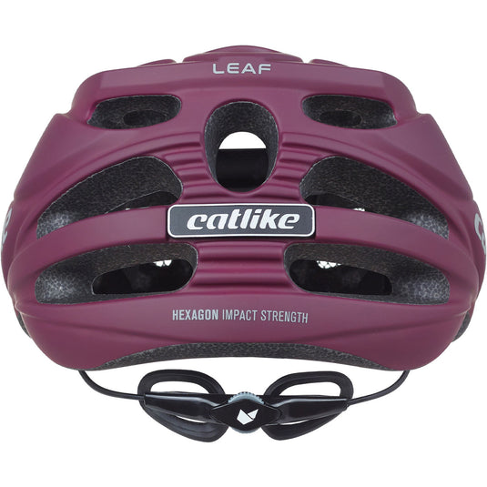Catlike mtb helm leaf maat m 55-57cm burgundy