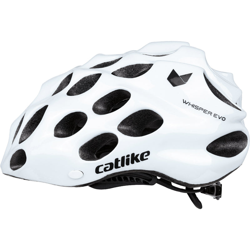 Afbeelding laden in galerijviewer, Buzaglo catlike racehelm whisper evo maat l 58-61cm wit
