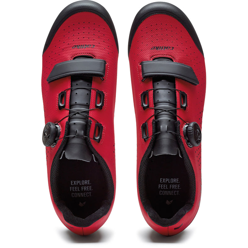 Afbeelding laden in galerijviewer, Catlike mtb schoenen kompact'o x1 nylon maat 37 rood

