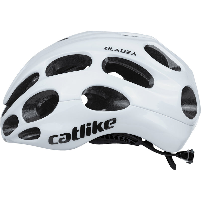 Afbeelding laden in galerijviewer, Catlike racehelm kilauea maat m 55-57cm wit mat
