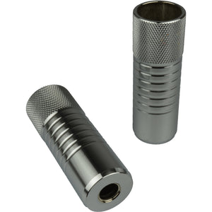 Vwp axle pegs bmx 38mm 10 14mm z draad zilver (steps)