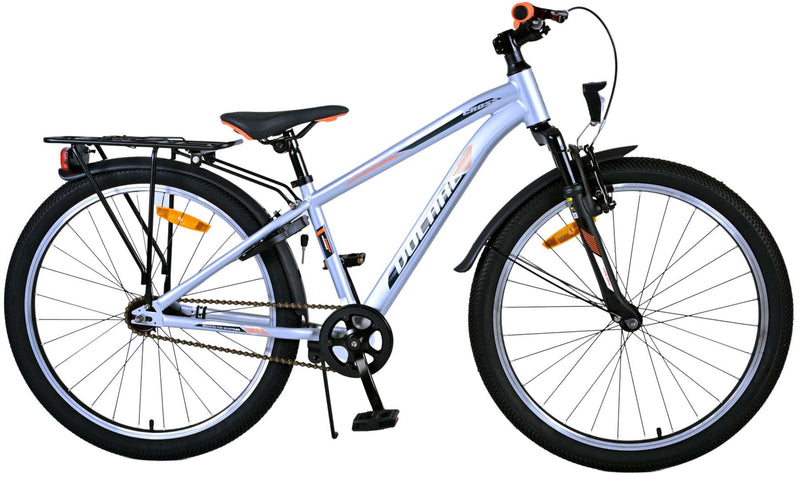 Afbeelding laden in galerijviewer, Volare Cross Kinderfiets Jongens 24 inch Zilver
