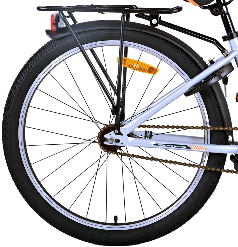 Afbeelding laden in galerijviewer, Volare Cross Kinderfiets Jongens 24 inch Zilver
