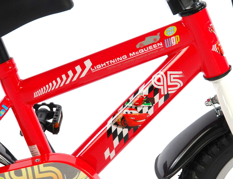 Afbeelding laden in galerijviewer, Disney Disney Kinderfiets Jongens 12 inch Rood
