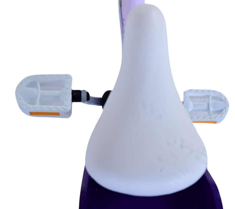 Afbeelding laden in galerijviewer, Wish Wish Wish Kinderfiets Meisjes 16 inch Paars Twee handremmen

