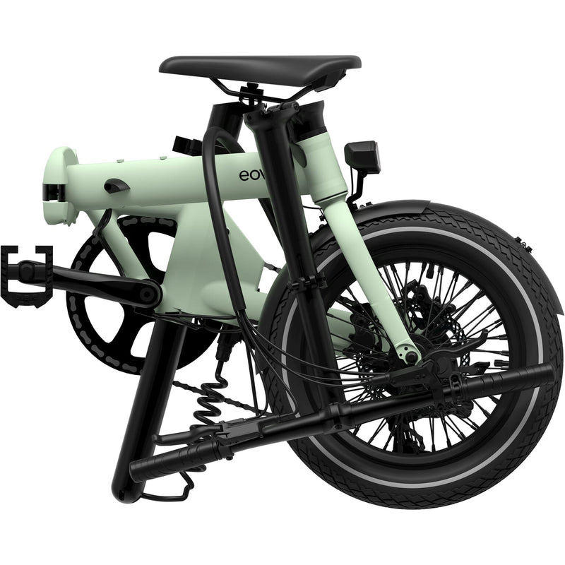 Afbeelding laden in galerijviewer, Eovolt Elektrische vouwfiets Morning 16 v2 groen
