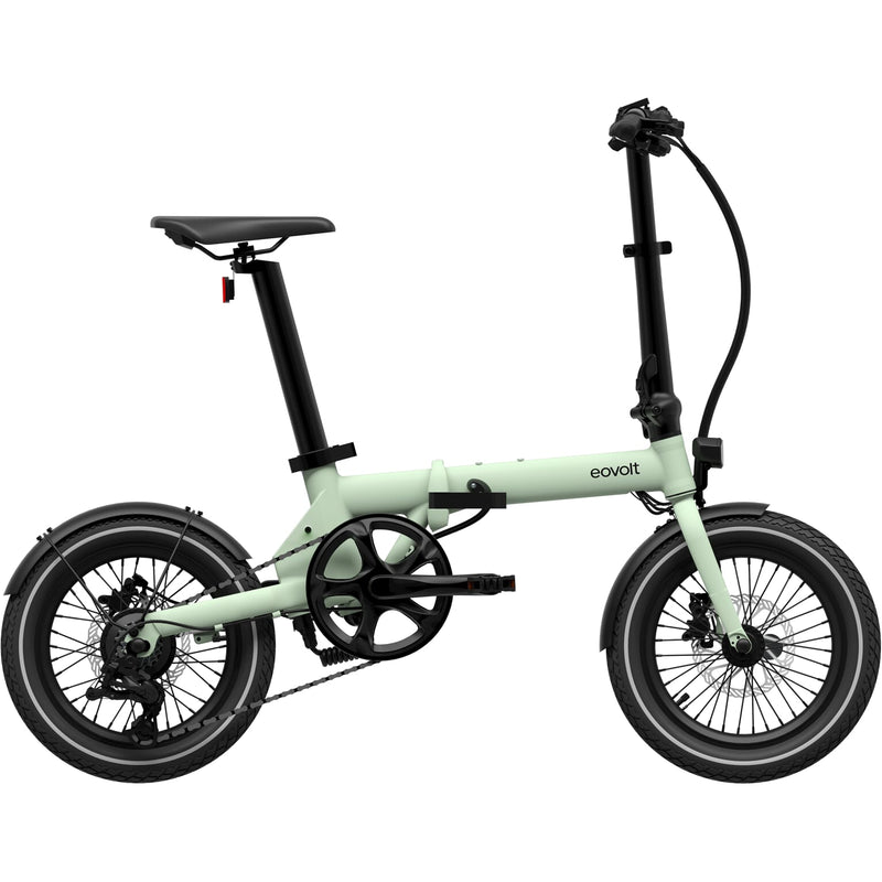 Afbeelding laden in galerijviewer, Eovolt Elektrische vouwfiets Morning 16 v2 groen
