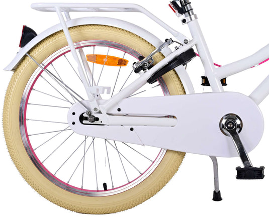 Volare Volare Kinderfiets Meisjes 20 inch Wit Twee handremmen