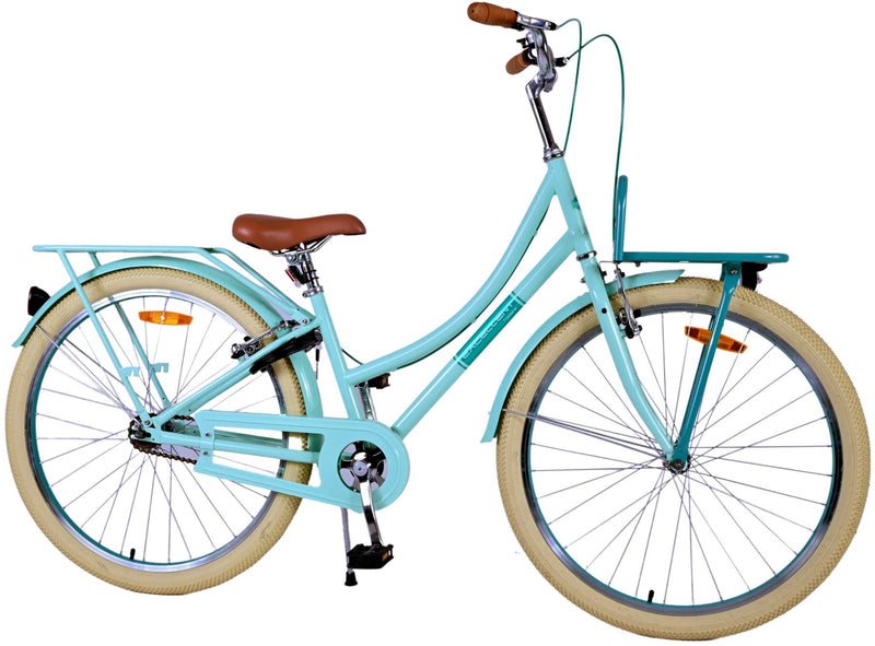 Afbeelding laden in galerijviewer, Volare Volare Kinderfiets Meisjes 26 inch Groen Twee handremmen
