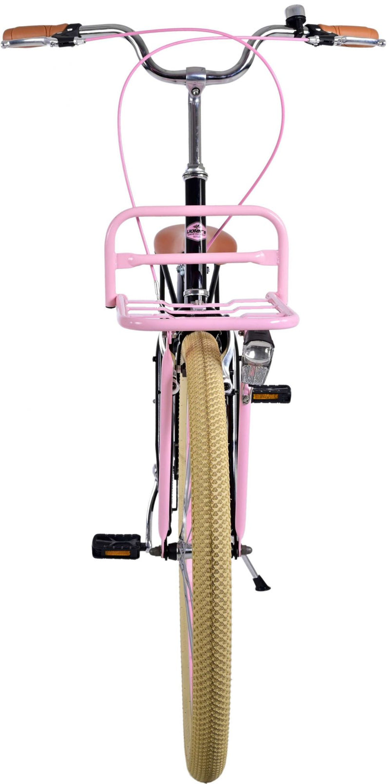 Afbeelding laden in galerijviewer, Volare Volare Kinderfiets Meisjes 26 inch Zwart Twee handremmen
