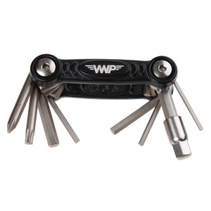 Vwp toolset pocket-tool sleutelset zakmes-model 9 in 1