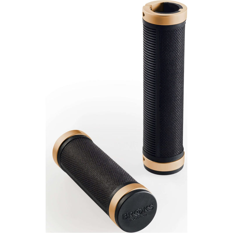 Afbeelding laden in galerijviewer, Brooks Handvatten Cambium grips 130mm black copper
