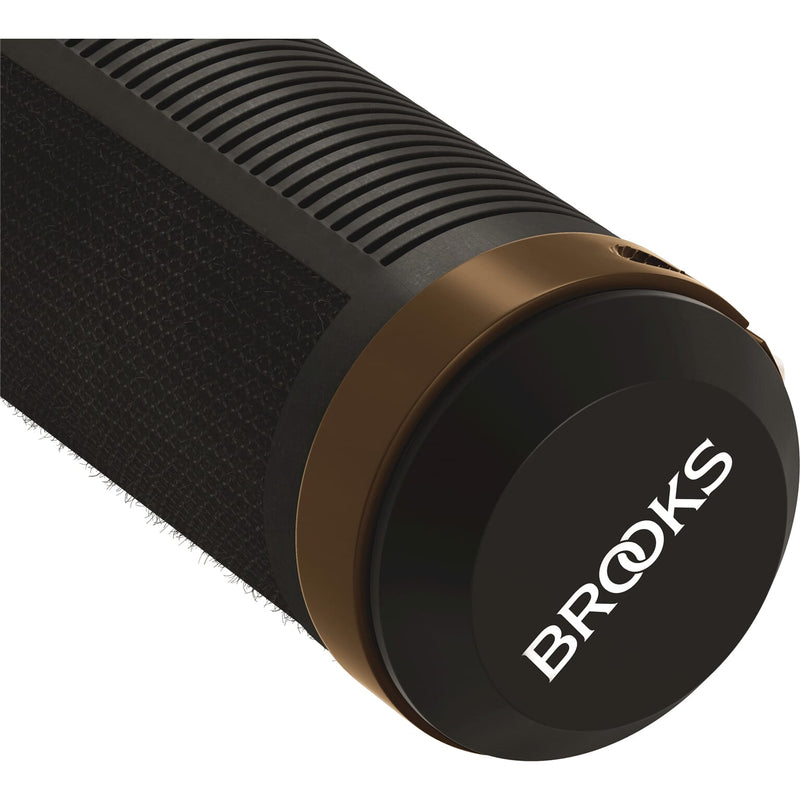 Afbeelding laden in galerijviewer, Brooks Handvatten Cambium grips 130mm black orange
